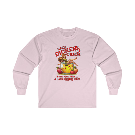 Hard Dickens Cider Long Sleeve Tee