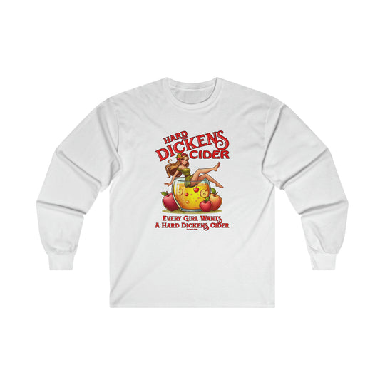 Hard Dickens Cider Long Sleeve Tee