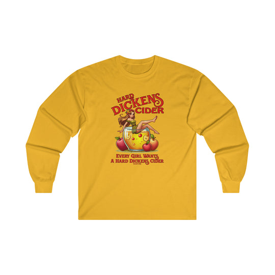 Hard Dickens Cider Long Sleeve Tee