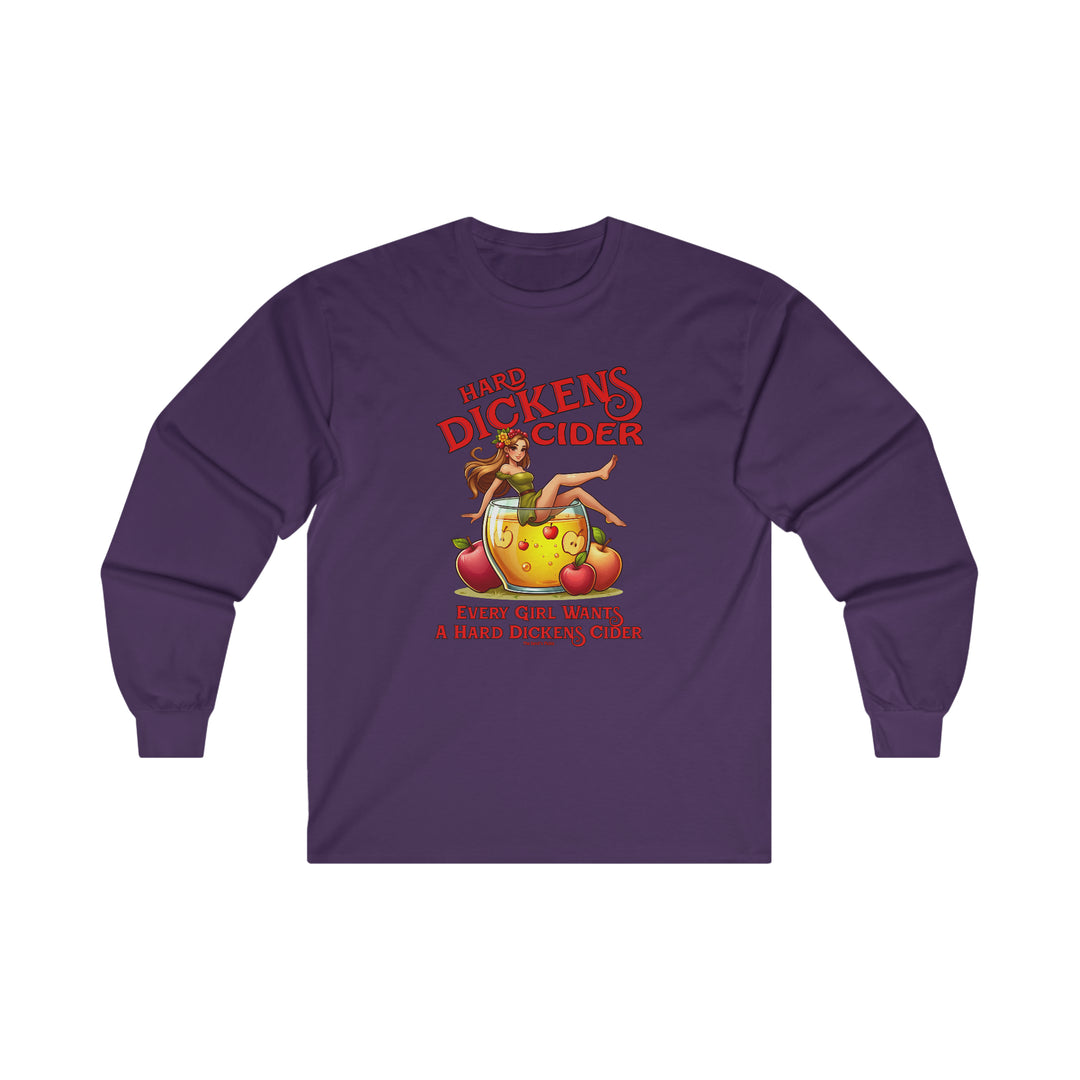 Hard Dickens Cider Long Sleeve Tee