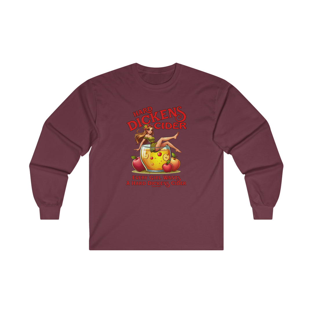 Hard Dickens Cider Long Sleeve Tee