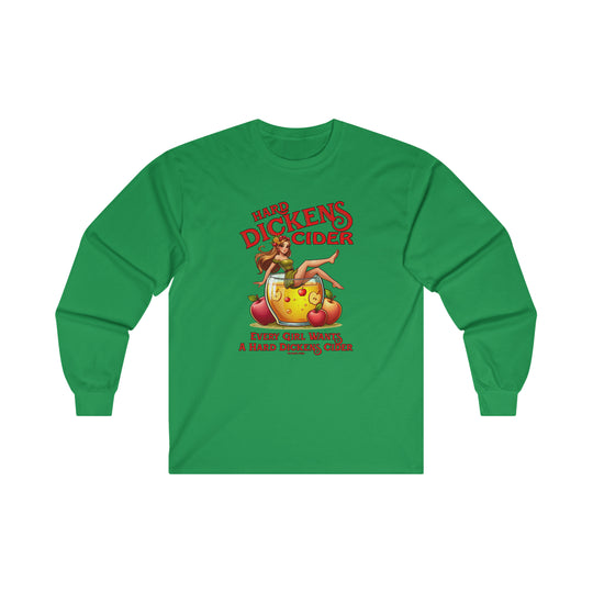 Hard Dickens Cider Long Sleeve Tee