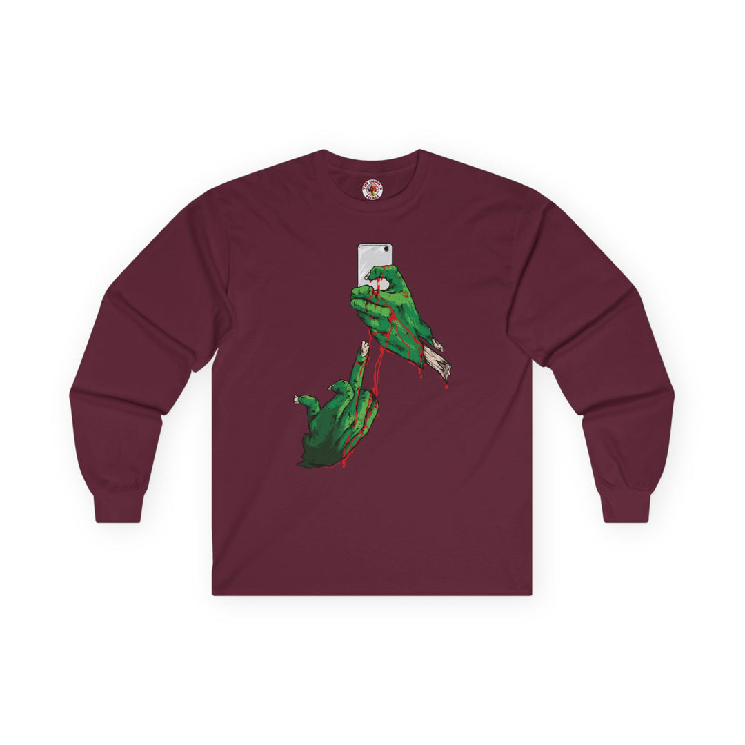 Selfie Monster Long Sleeve Tee