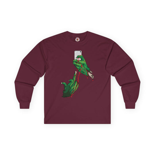 Selfie Monster Long Sleeve Tee