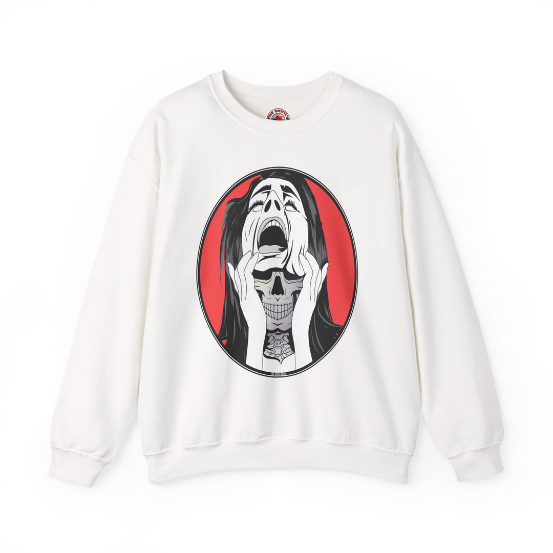 Skull Woman Crewneck Sweatshirt