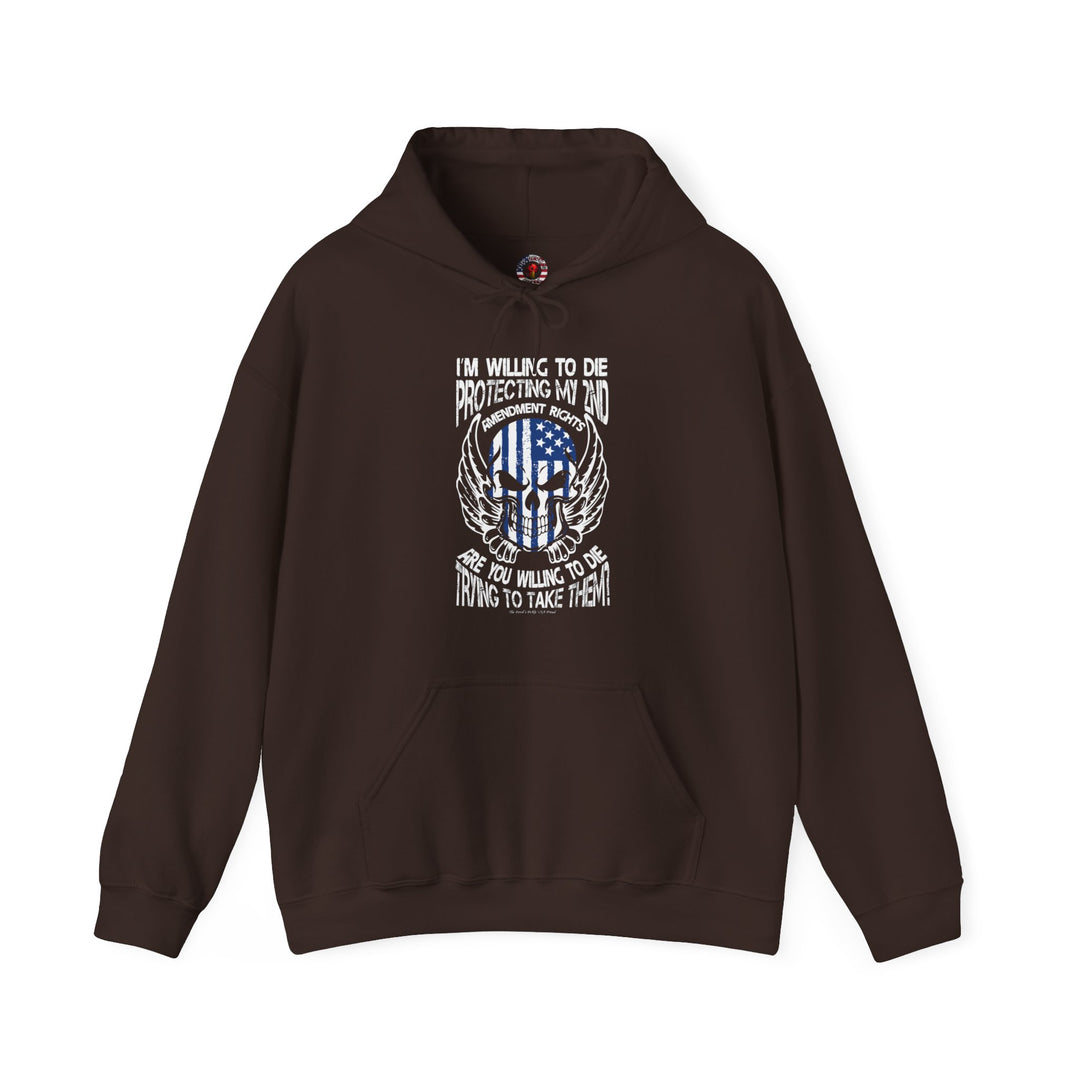 Protecting My 2nd Amendment Rights Hooded Sweatshirt