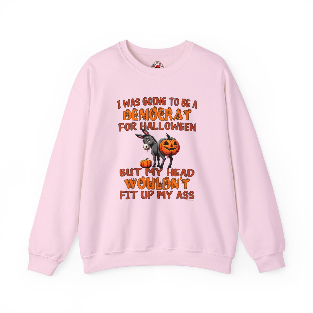 Democrat for Halloween Crewneck Sweatshirt