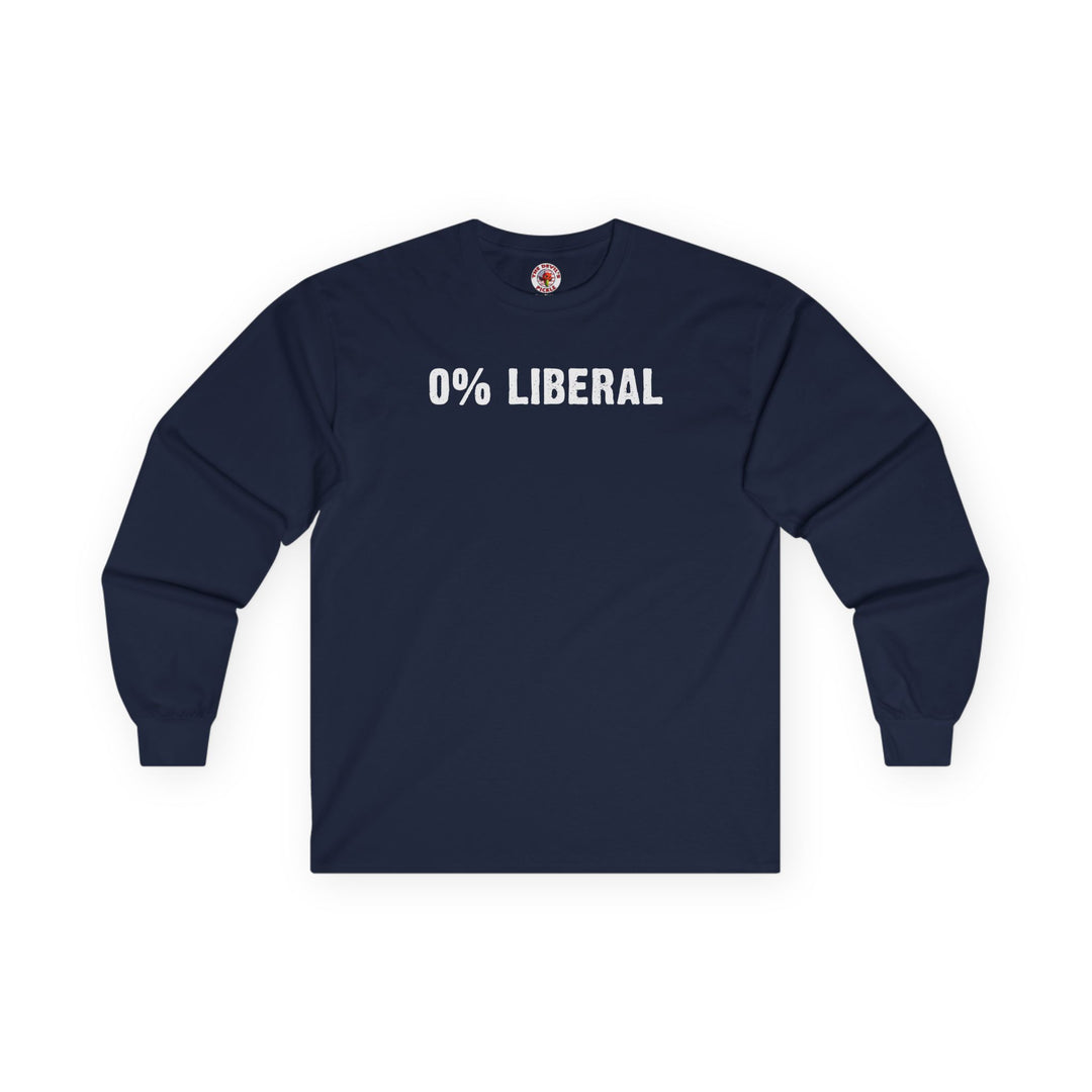 0% Liberal Long Sleeve Tee