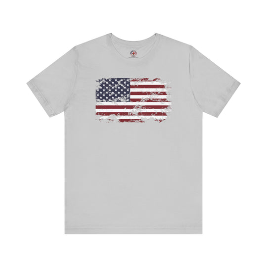 Vintage Style American Flag T-Shirt