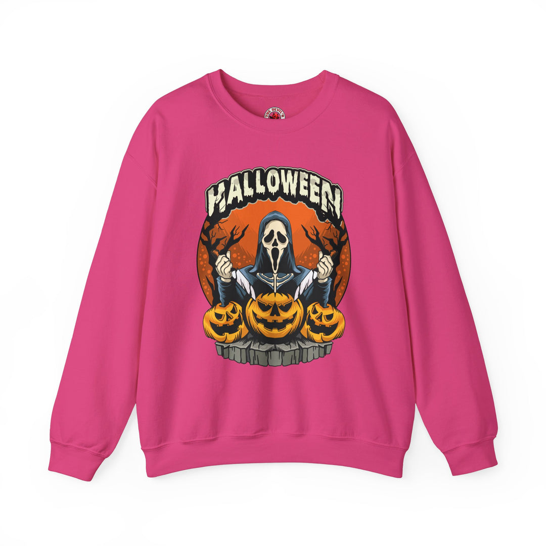 Screamer Killer Ghost Halloween Crewneck Sweatshirt