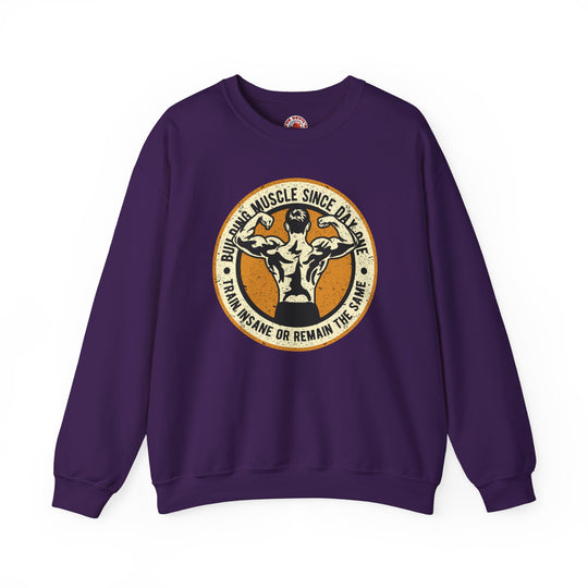 Building Muscle Since Day One Crewneck Sweatshirt