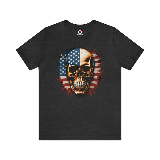 American Flag Skull T-Shirt