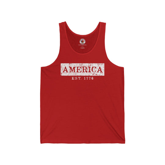 America Est. 1776 Tank Top