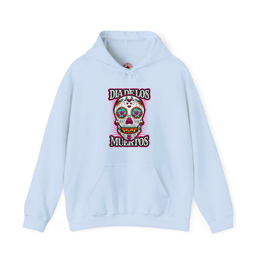 Dia De Los Muertos Skull Hooded Sweatshirt