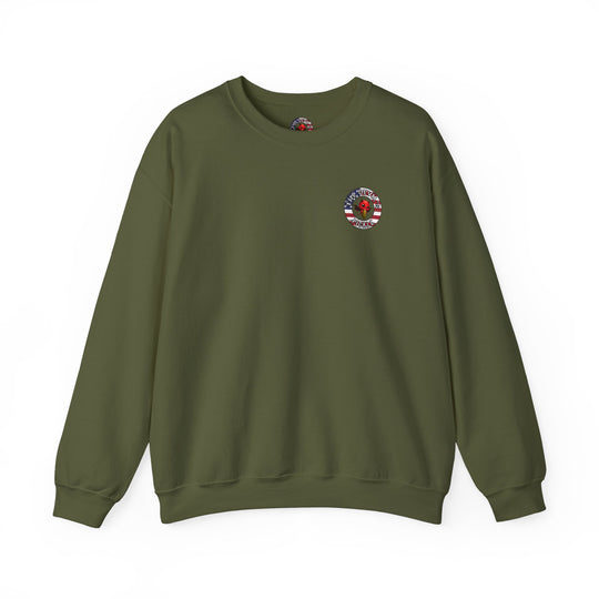 The Devil's Pickle American Flag Crewneck Sweatshirt