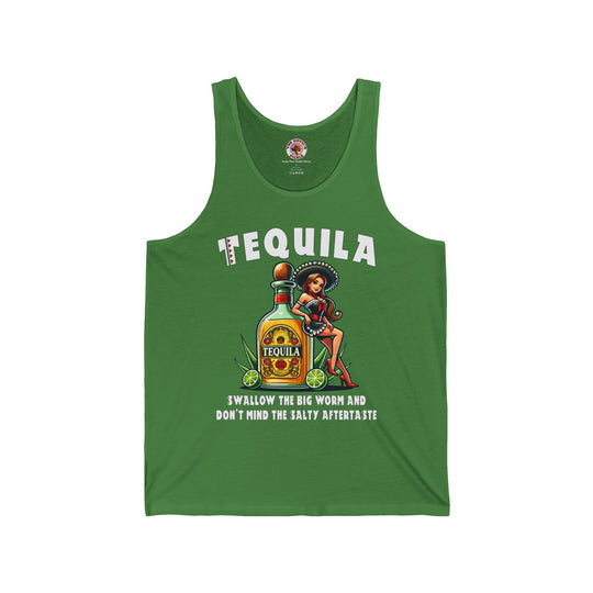 Tequila Swallow The Big Worm Tank Top