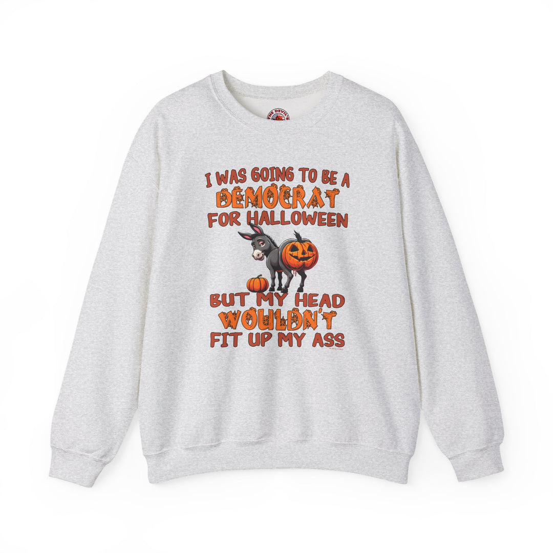 Democrat for Halloween Crewneck Sweatshirt