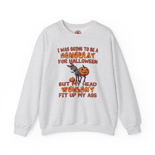 Democrat for Halloween Crewneck Sweatshirt