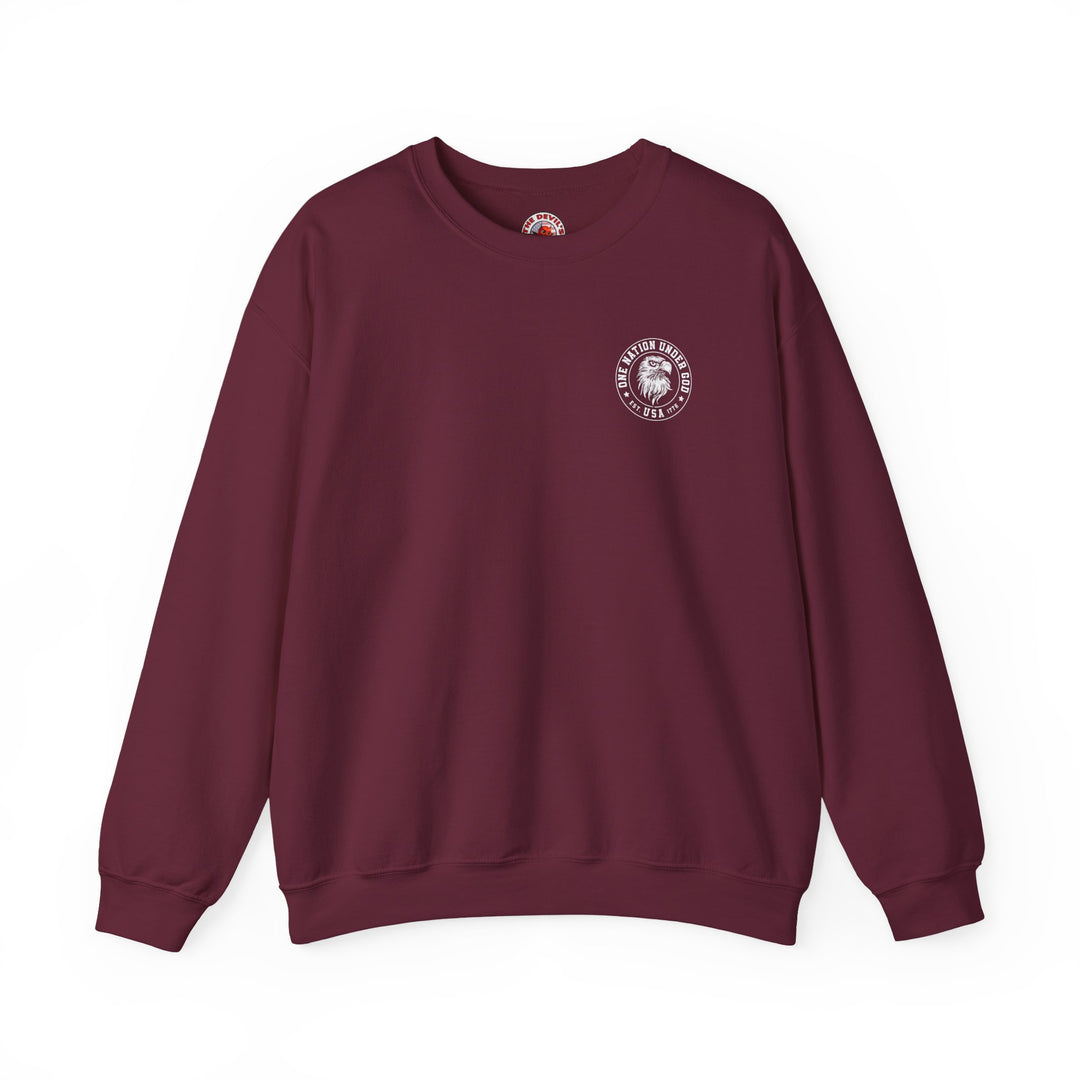 One Nation Under God Crewneck Sweatshirt