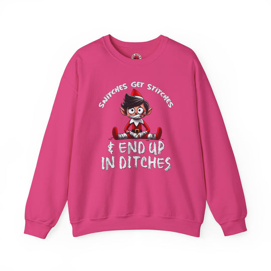 Snitches Get Stitches Crewneck Sweatshirt