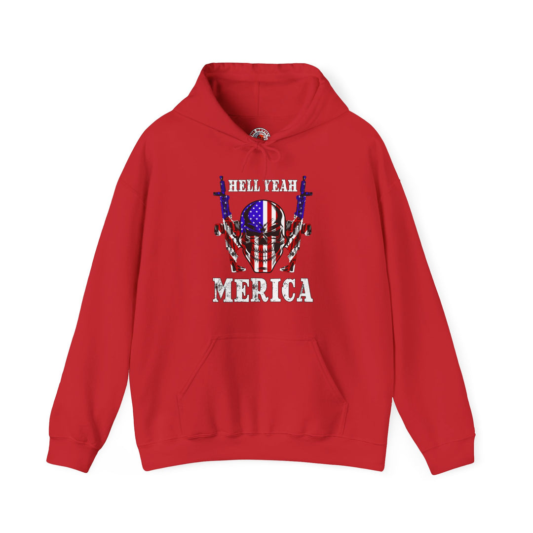 Hell Yeah Merica Hooded Sweatshirt