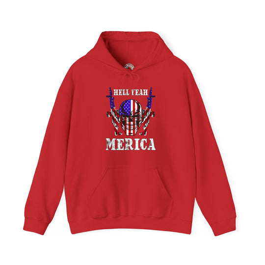 Hell Yeah Merica Hooded Sweatshirt