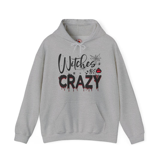 Witches Be Crazy Hooded Sweatshirt