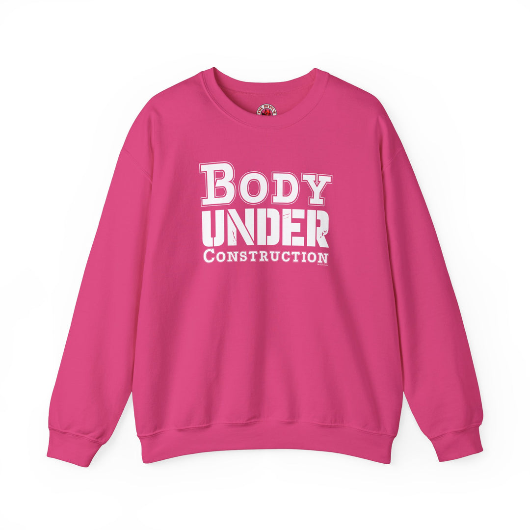 Body Under Construction Crewneck Sweatshirt