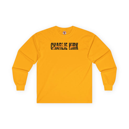 Charlie Kirk Justice Long Sleeve Tee