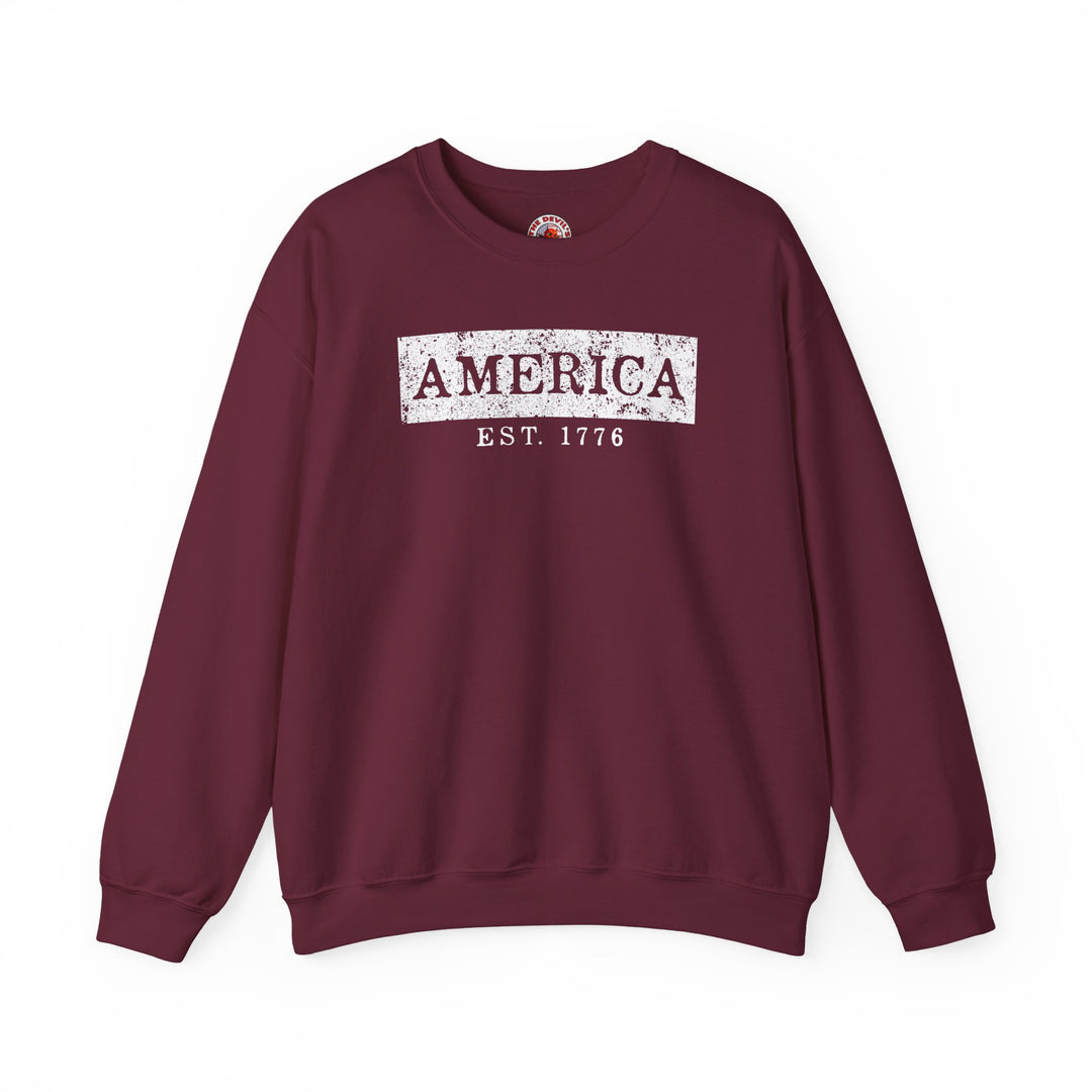 America Est. 1776 Crewneck Sweatshirt