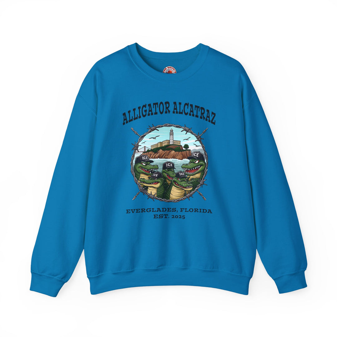 Alligator Alcatraz Crewneck Sweatshirt