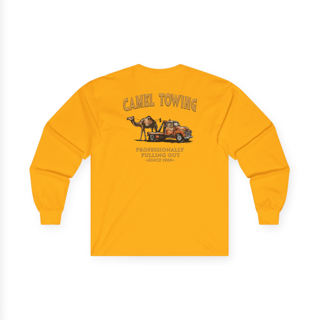 Camel Towing Back Long Sleeve Tee