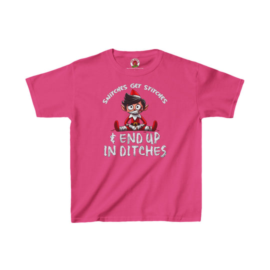 Snitches Get Stitches T-Shirt Kids Tee