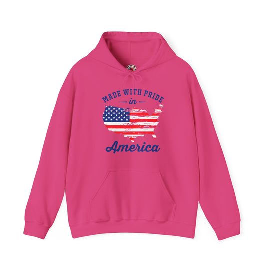 Made With Pride In America Hooded Sweatshirt