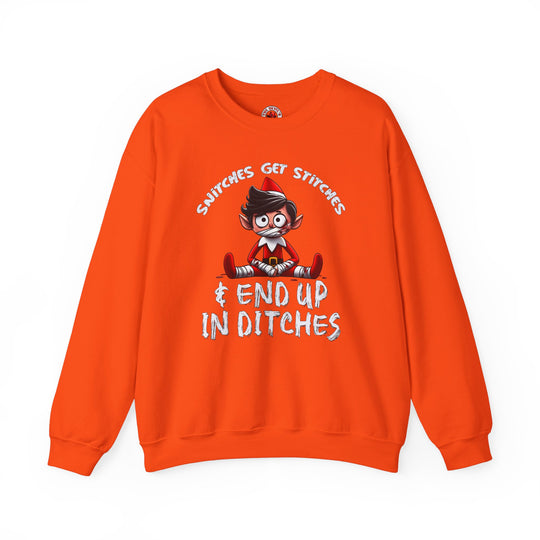 Snitches Get Stitches Crewneck Sweatshirt