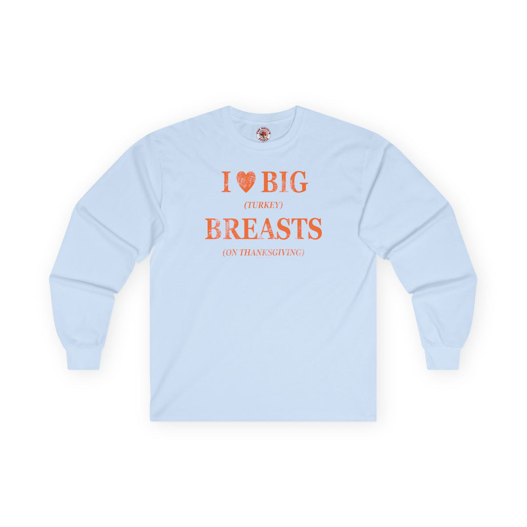 I Heart Big Breasts Long Sleeve Tee