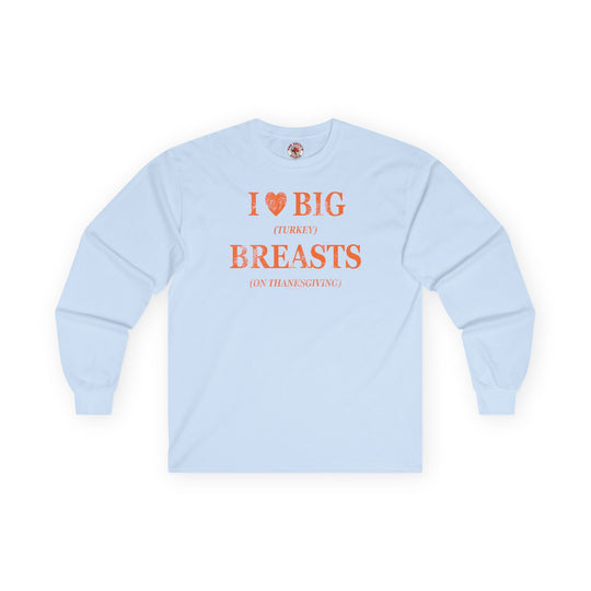 I Heart Big Breasts Long Sleeve Tee