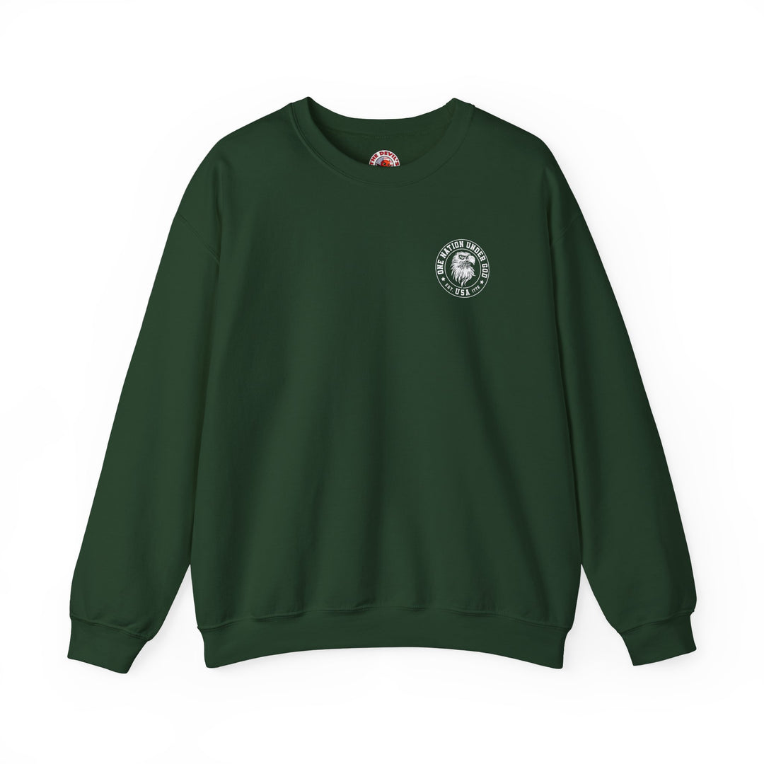 One Nation Under God Crewneck Sweatshirt
