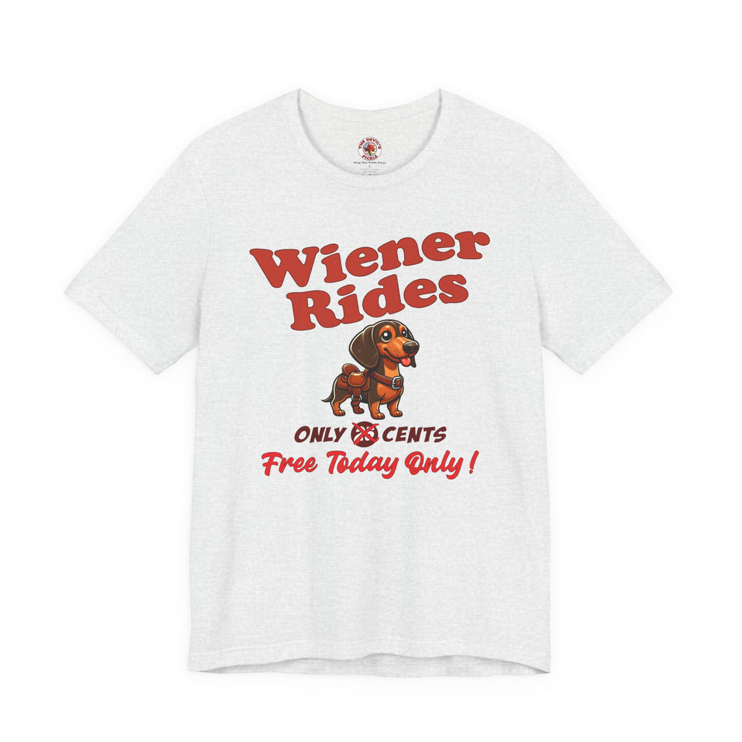 Free Wiener Rides T-Shirt