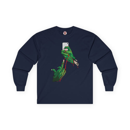Selfie Monster Long Sleeve Tee
