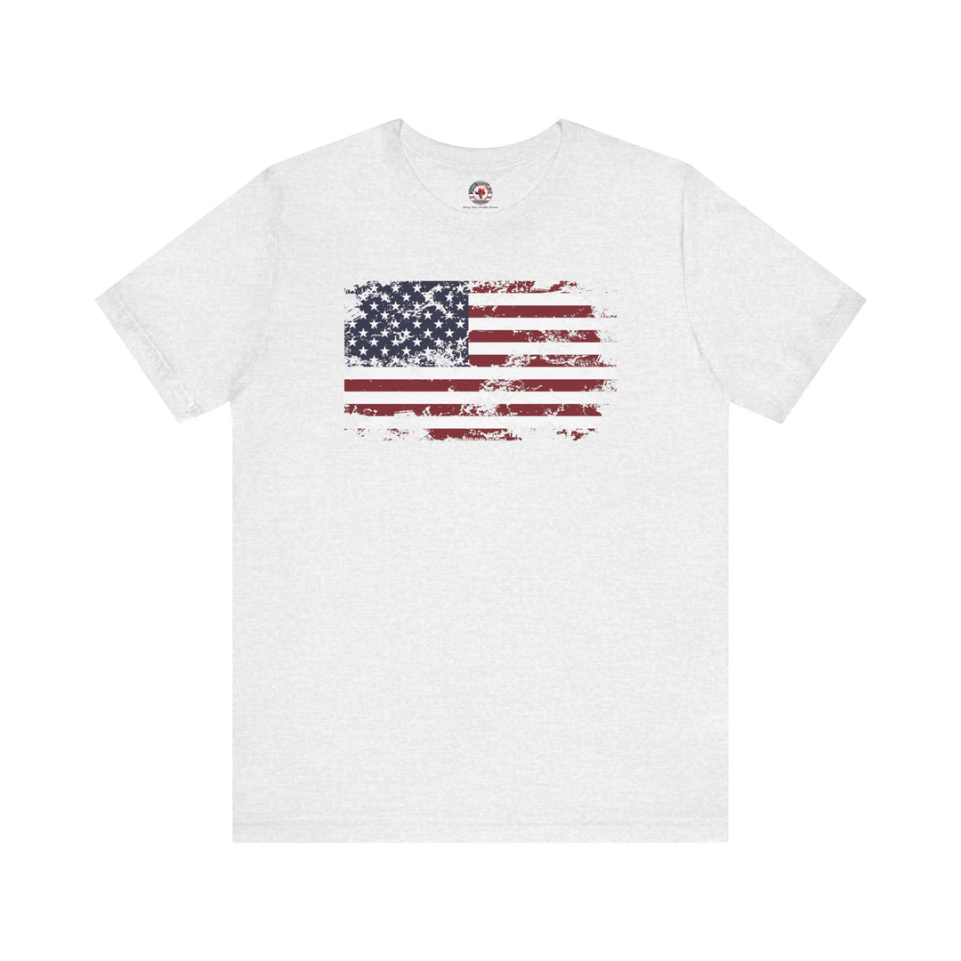 Vintage Style American Flag T-Shirt