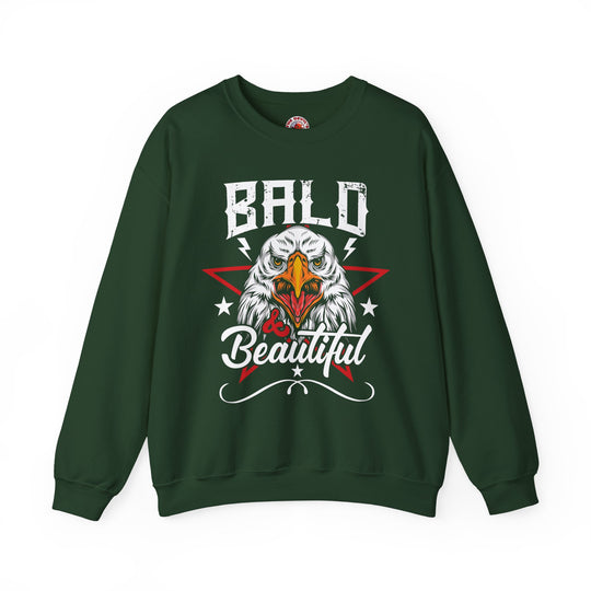 Bald And Beautiful Crewneck Sweatshirt