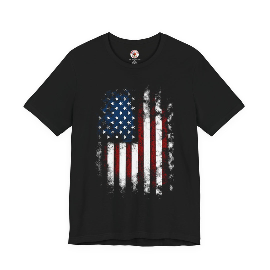 Distressed American Flag T-Shirt