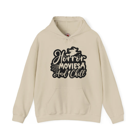 Horror Movies and Chill Hooded Sweatshirt