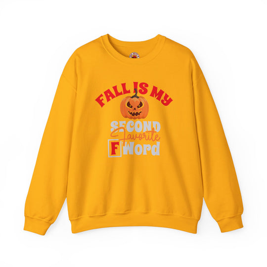 Fall Is My Second Favorite F Word Crewneck Sweatshirt