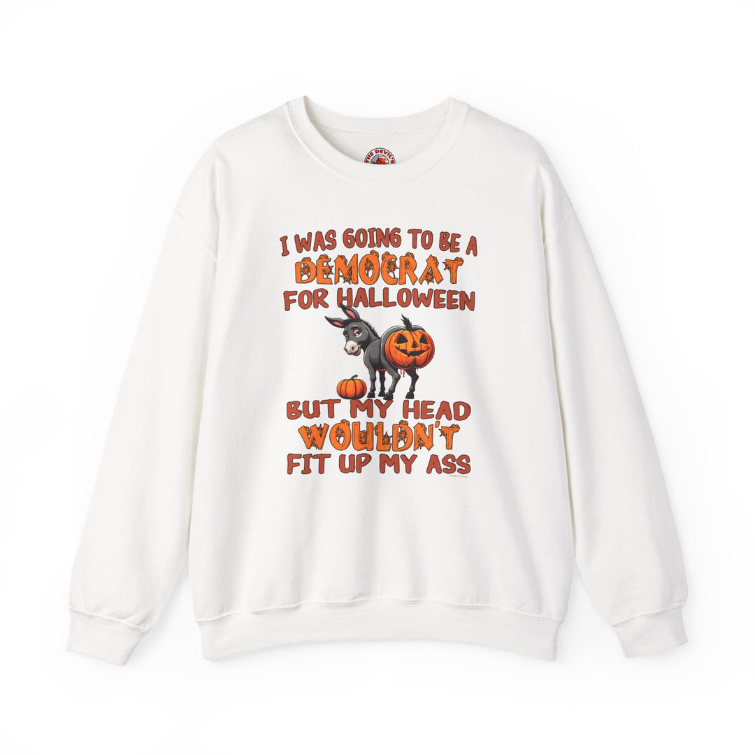 Democrat for Halloween Crewneck Sweatshirt