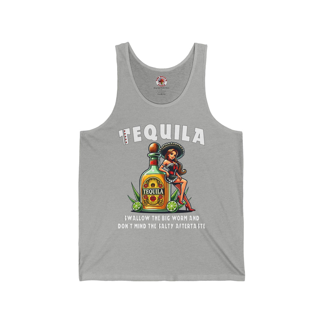 Tequila Swallow The Big Worm Tank Top
