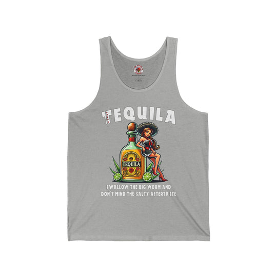 Tequila Swallow The Big Worm Tank Top