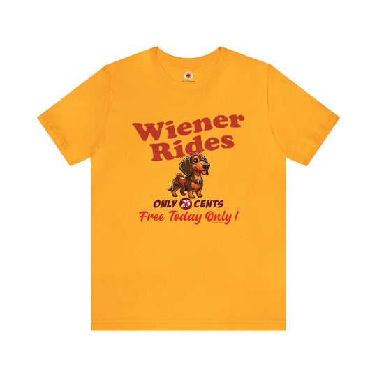 Free Wiener Rides T-Shirt