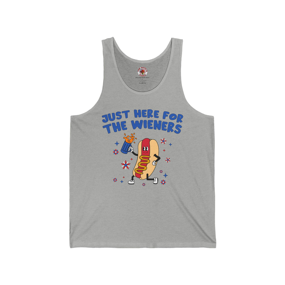 Just Here For The Wieners Tank Top